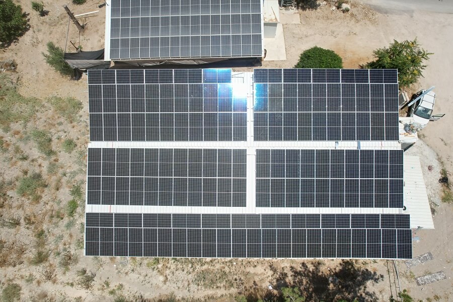 מערכת סולארית מסחרית באשתאול רותם אנרגיה